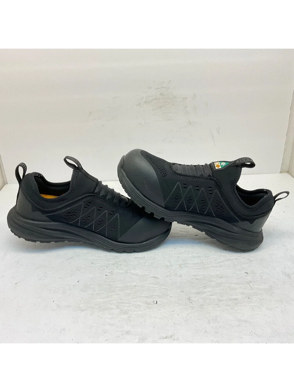 Keen Women's Vista Energy Shift Slip-On Safety Shoes 1026378M Black Size 6M
